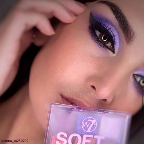 Palette yeux pastel - Soft hues - Amethyst w7 maquillage