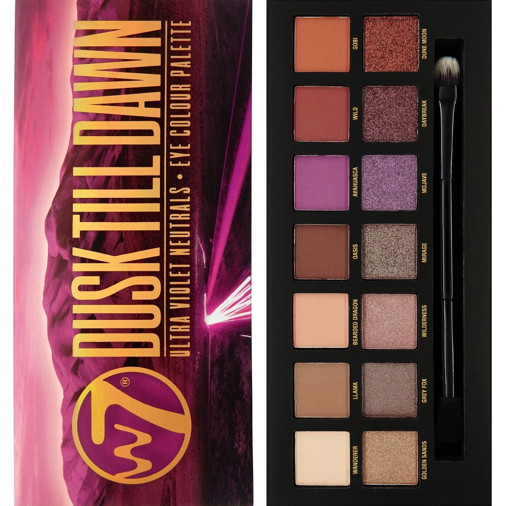 Palette 14 Fards à Paupières Dusk Till Dawn w7