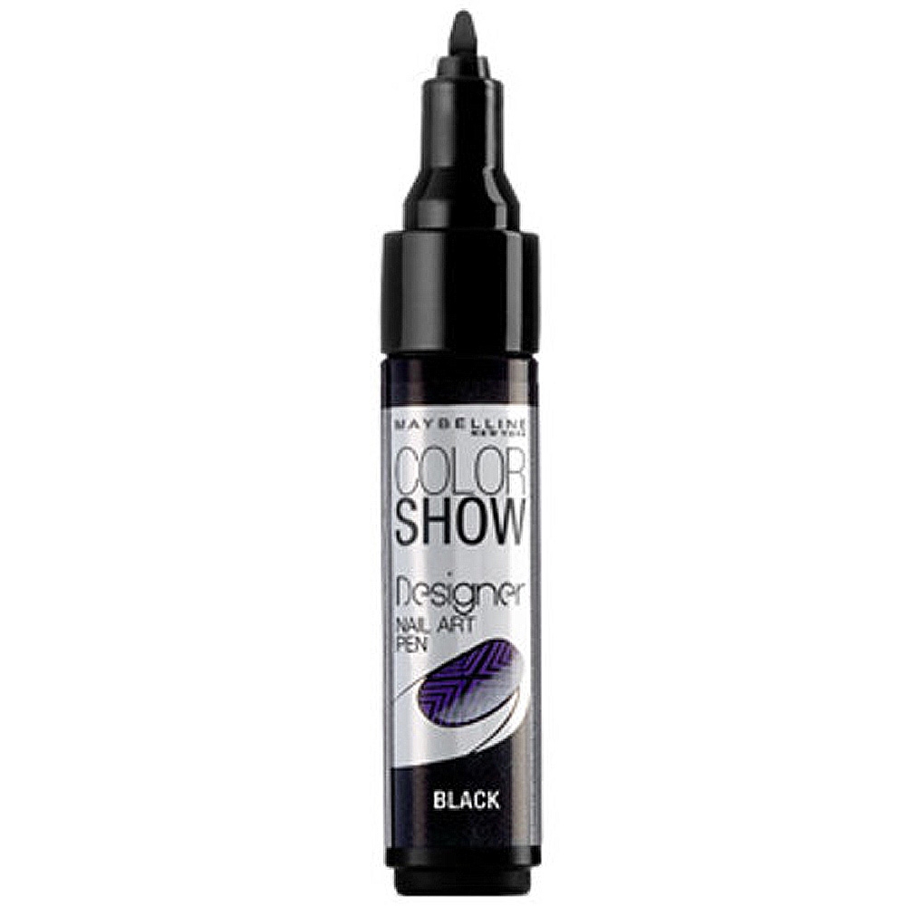 Stylo nail art Color show - Black maybelline Stylo nail art Color show - Black maybelline