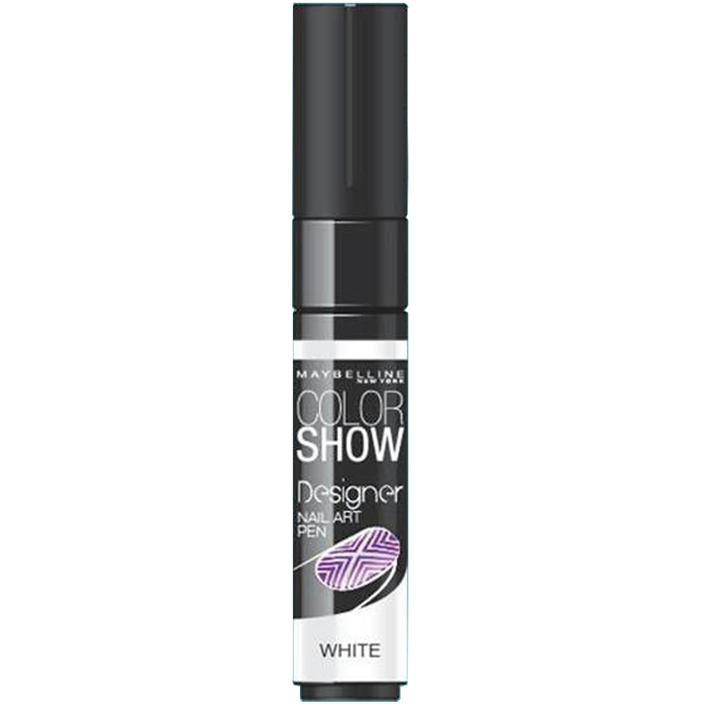 Stylo nail art Color show - White maybelline Stylo nail art Color show - White maybelline