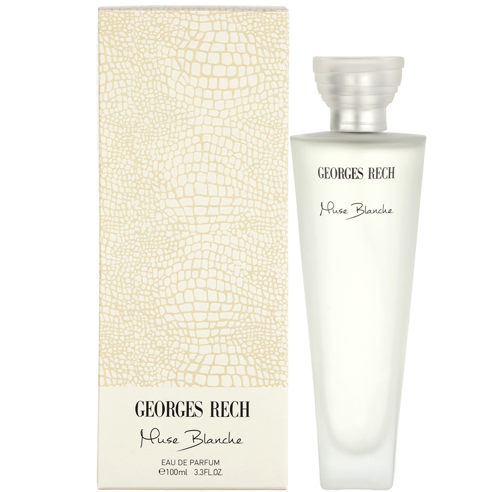 Eau de toilette femme Muse blanche George Rech packaging