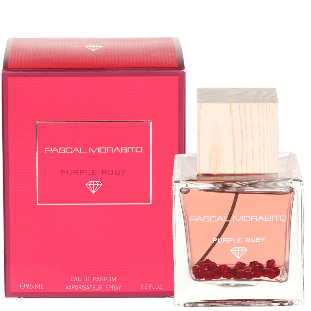 Eau de parfum femme Purple Ruby pascal morabito packaging