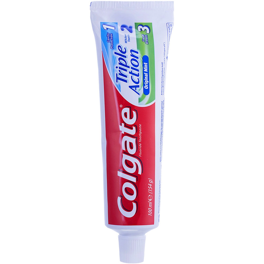 Dentifrice Triple action Menthe Colgate