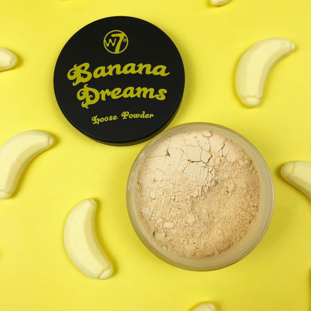 Poudre Libre Banana Dreams W7 pas cher | SAGA Cosmetics