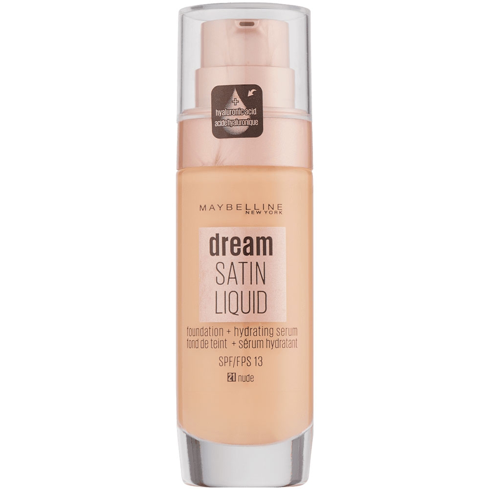 Fond de teint Dream satin - 21 Nude Maybelline Fond de teint Dream satin - 21 Nude Maybelline