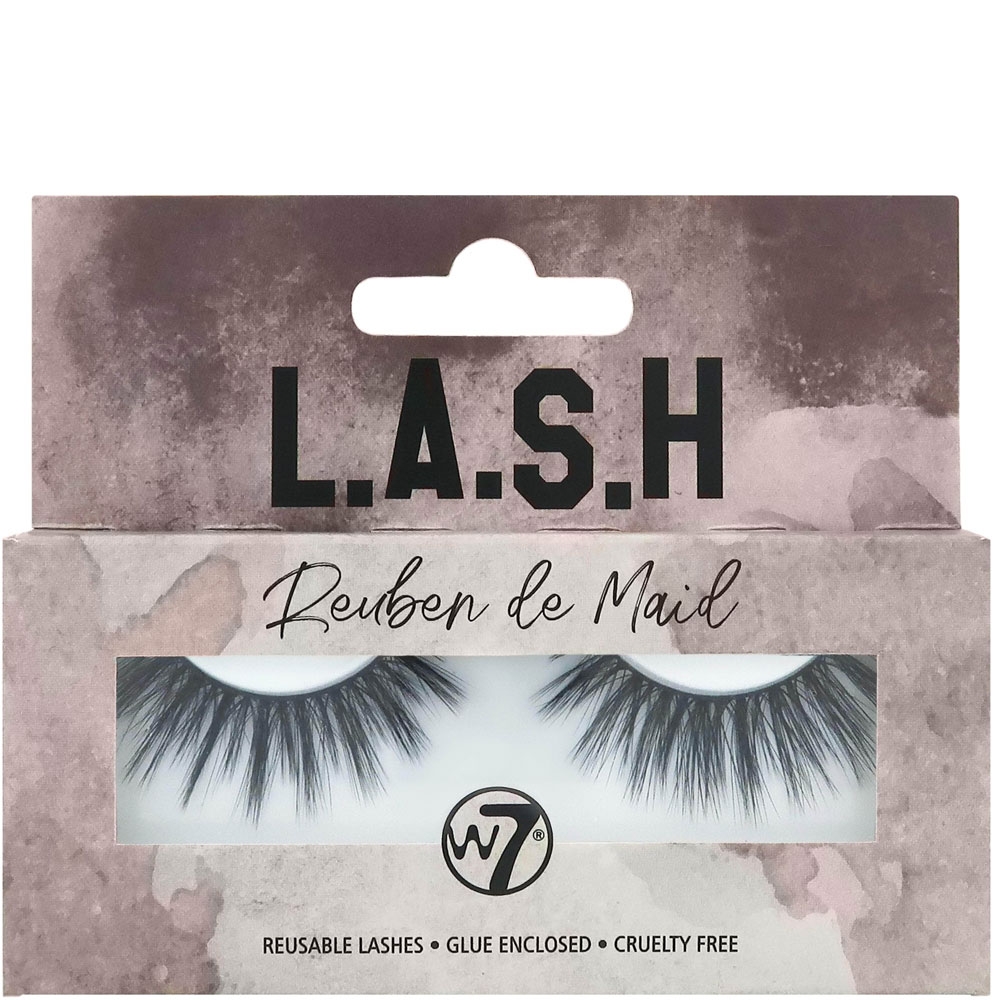 Faux-cils L.A.S.H Reuben De Maid - Hollywood W7 packaging Faux-cils L.A.S.H Reuben De Maid - Hollywood W7 packaging