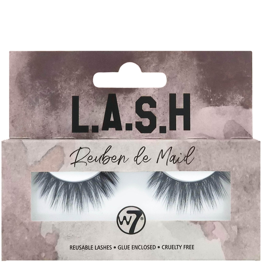 Faux-cils L.A.S.H Reuben De Maid - Beverly hills W7 packaging Faux-cils L.A.S.H Reuben De Maid - Beverly hills W7 packaging