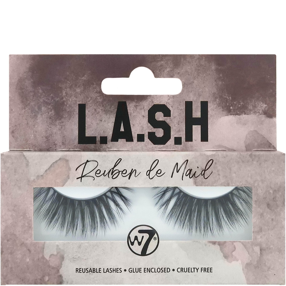 Faux-cils L.A.S.H Reuben De Maid - Calabasas W7 packaging Faux-cils L.A.S.H Reuben De Maid - Calabasas W7 packaging