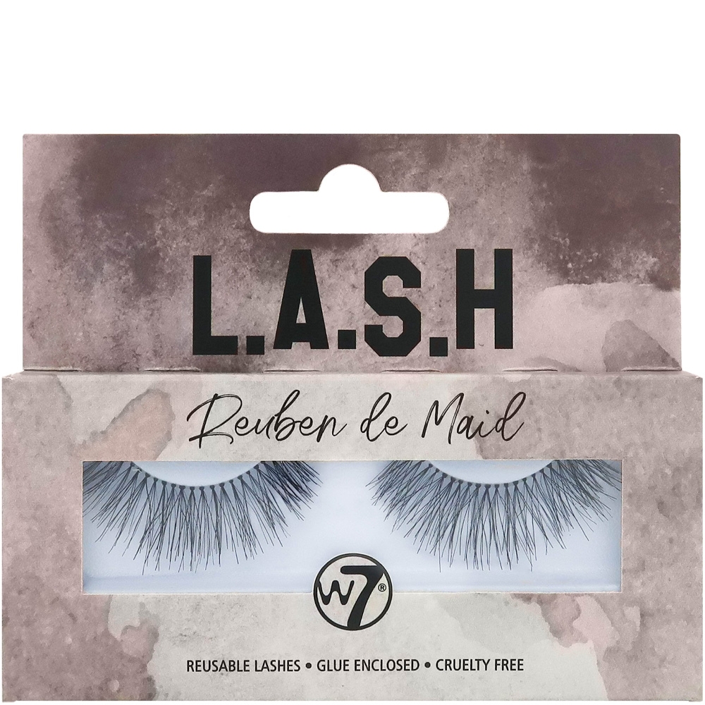 Faux-cils L.A.S.H Reuben De Maid - Santa monica W7 packaging Faux-cils L.A.S.H Reuben De Maid - Santa monica W7 packaging