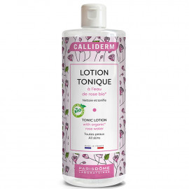 Lotion tonique à l'eau de rose bio