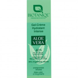 packaging de crème hydratante aleo vera Biotaniqe