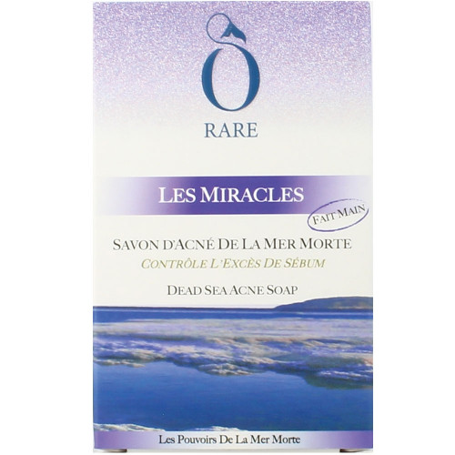 Boîte savon acne de la mer morte Les Miracles