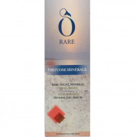 Packaging sérum gel minéral anti-rides Virtuose Minérale marque Ô Rare