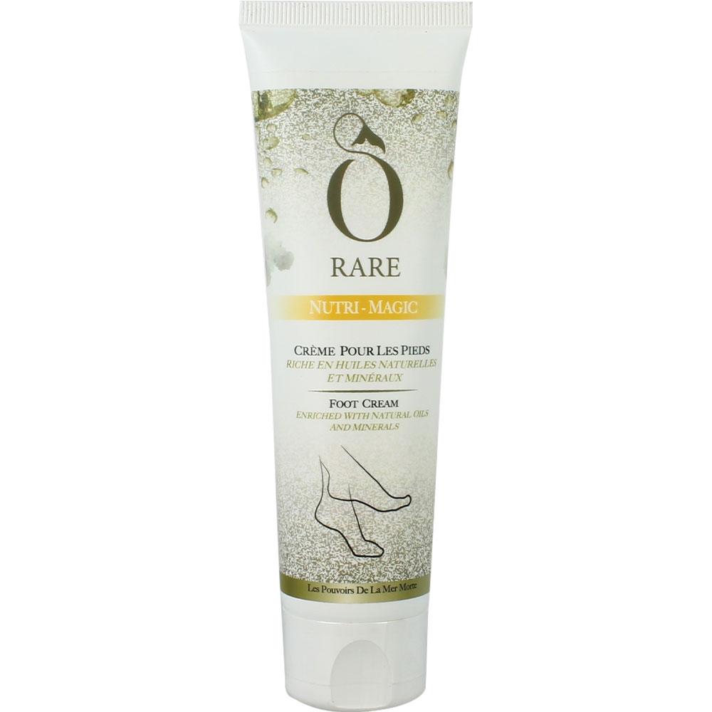 Tube de crème nourrissante pieds marque Ô Rare