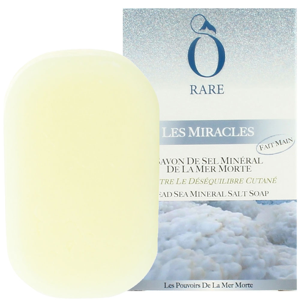 Pack savon de sel minéral de la mer morte Ô Rare