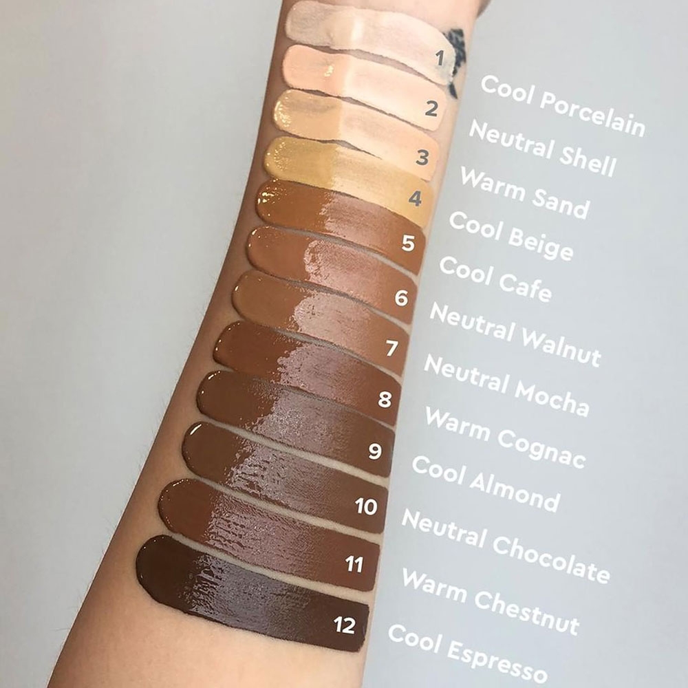 Fond de teint Correcteur 2-en-1 - Neutral shell Absolute n-y swatchs Fond de teint Correcteur 2-en-1 - Neutral shell Absolute n-y swatchs