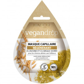 Masque capillaire Vegandrop - Régénérant Marion packaging français