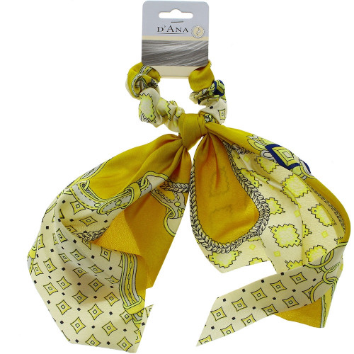 Chouchou foulard - Jaune D'ana