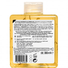 Bouteille de shampoing nourrissant source de la marque L'Oréal Pro à base de fleurs de jasmin et d'huile de sésame dos