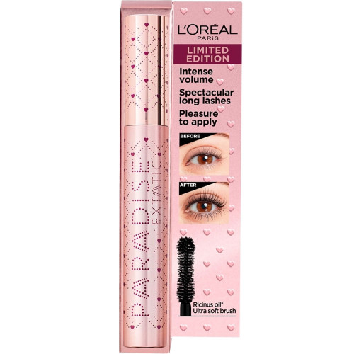 Mascara Paradise extatic Edition limitée cœur L'Oréal packaging carton