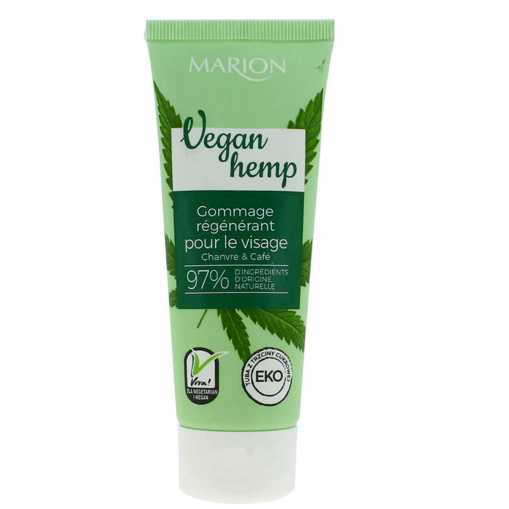 Tube gommage régénérant vegan hemp