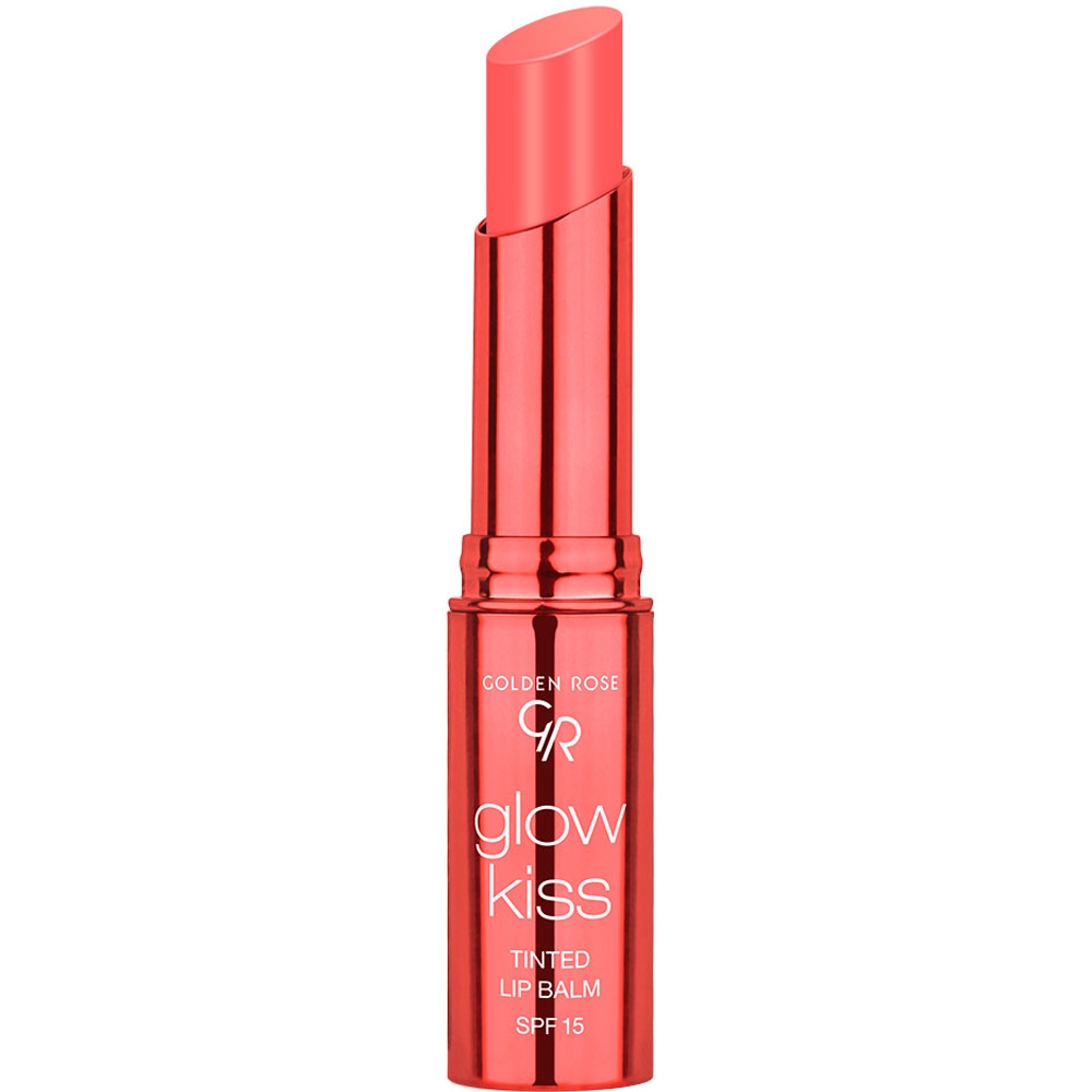 Baume à lèvres golden rose - glow kiss peach shake