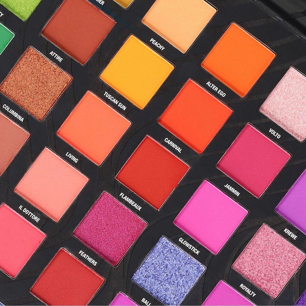 palette mardi gras de marque W7 - 40 fards palette mardi gras de marque W7 - 40 fards