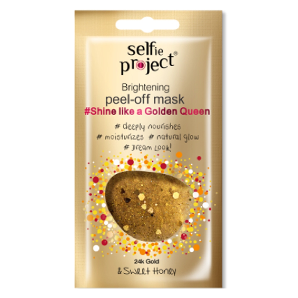 Masque peel-off "Shine like a Golden queen" - Embellissant