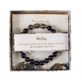 Bracelet pierres naturelles - Onyx