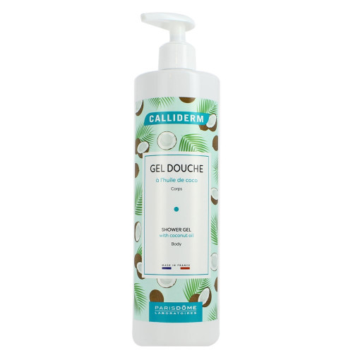 Gel douche à l'huile de coco Calliderm