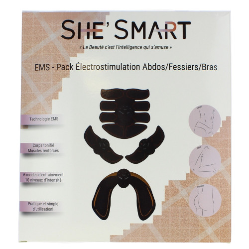 Pack electrostimulation muscles SHE'SMART