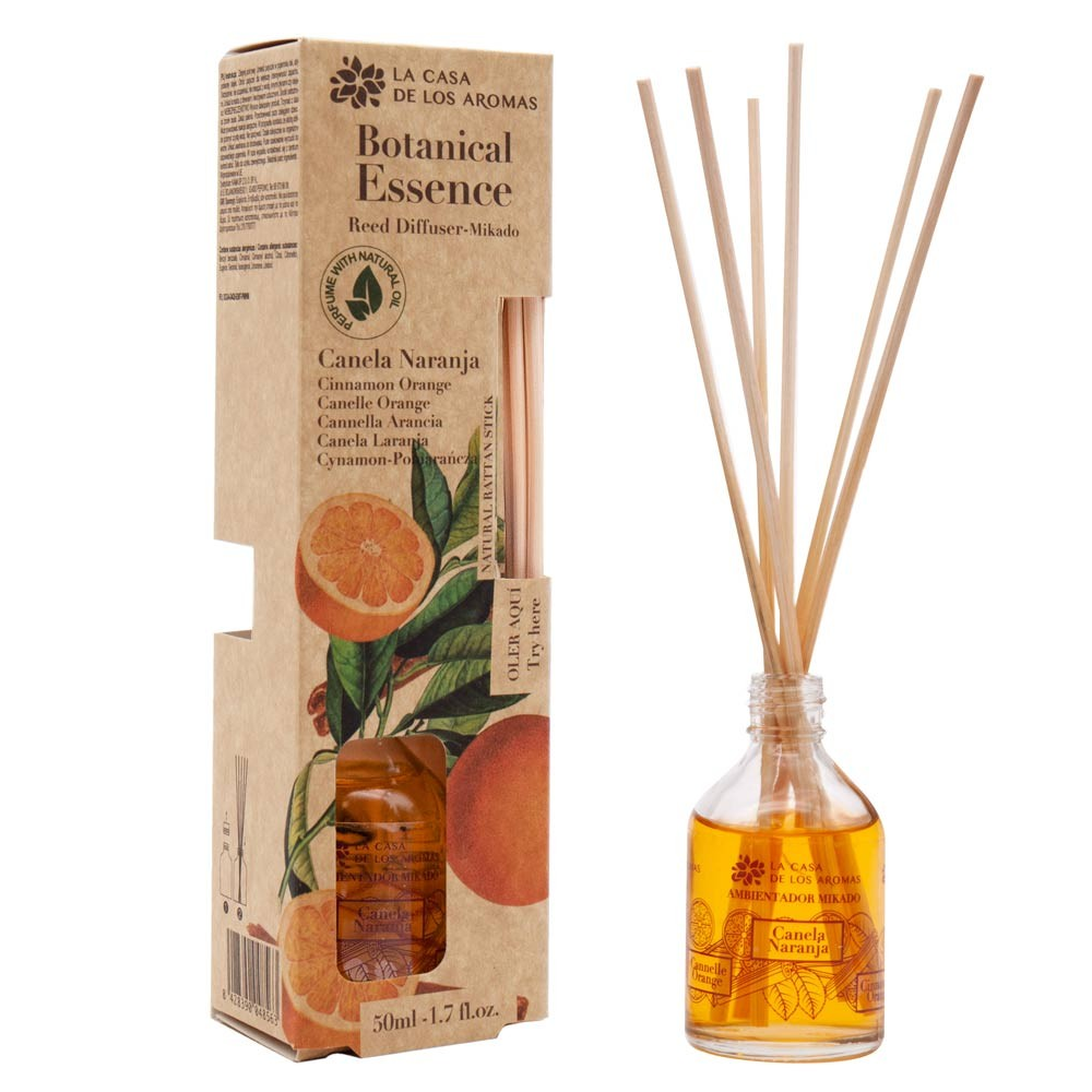 Diffuseur maison botanical - Canelle et orange