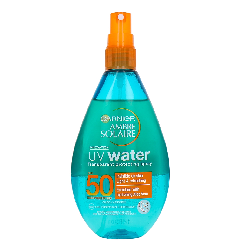 Spray solaire - Eau protectrice anti UV SPF 50