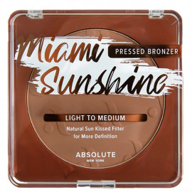 Packaging Poudre bronzante - Miami Sunshine - Light - Absolute New York