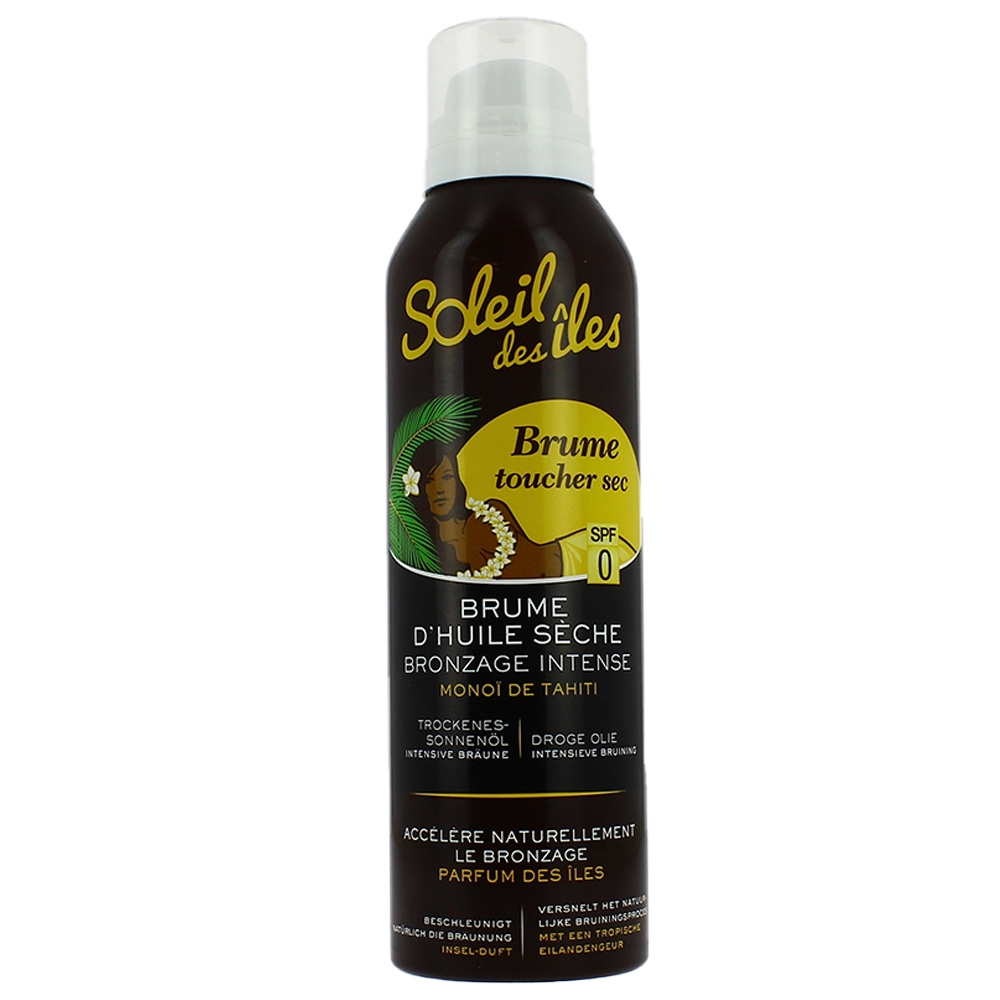 Flacon Brume d'huile sèche - Bronzage intense - Monoï de tahiti Flacon Brume d'huile sèche - Bronzage intense - Monoï de tahiti
