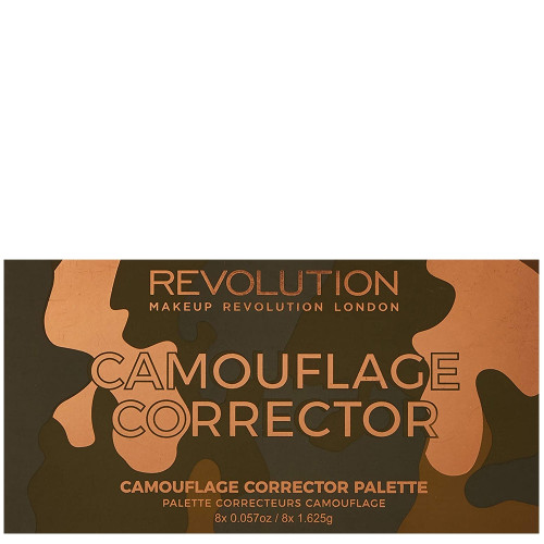 Boite Palette de 8 correcteurs - Camouflage Corrector Palette - Makeup revolution