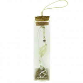 Fiole bracelet de coquillage - Blanc - Stella Green