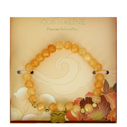 Bracelet pierres naturelles - Cornaline - Stella Green