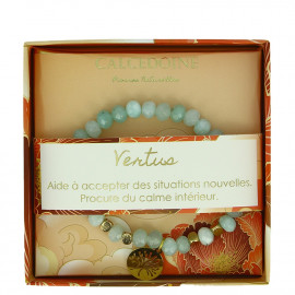 Packaging Bracelet pierres naturelles - Calcédoine - Stella Green