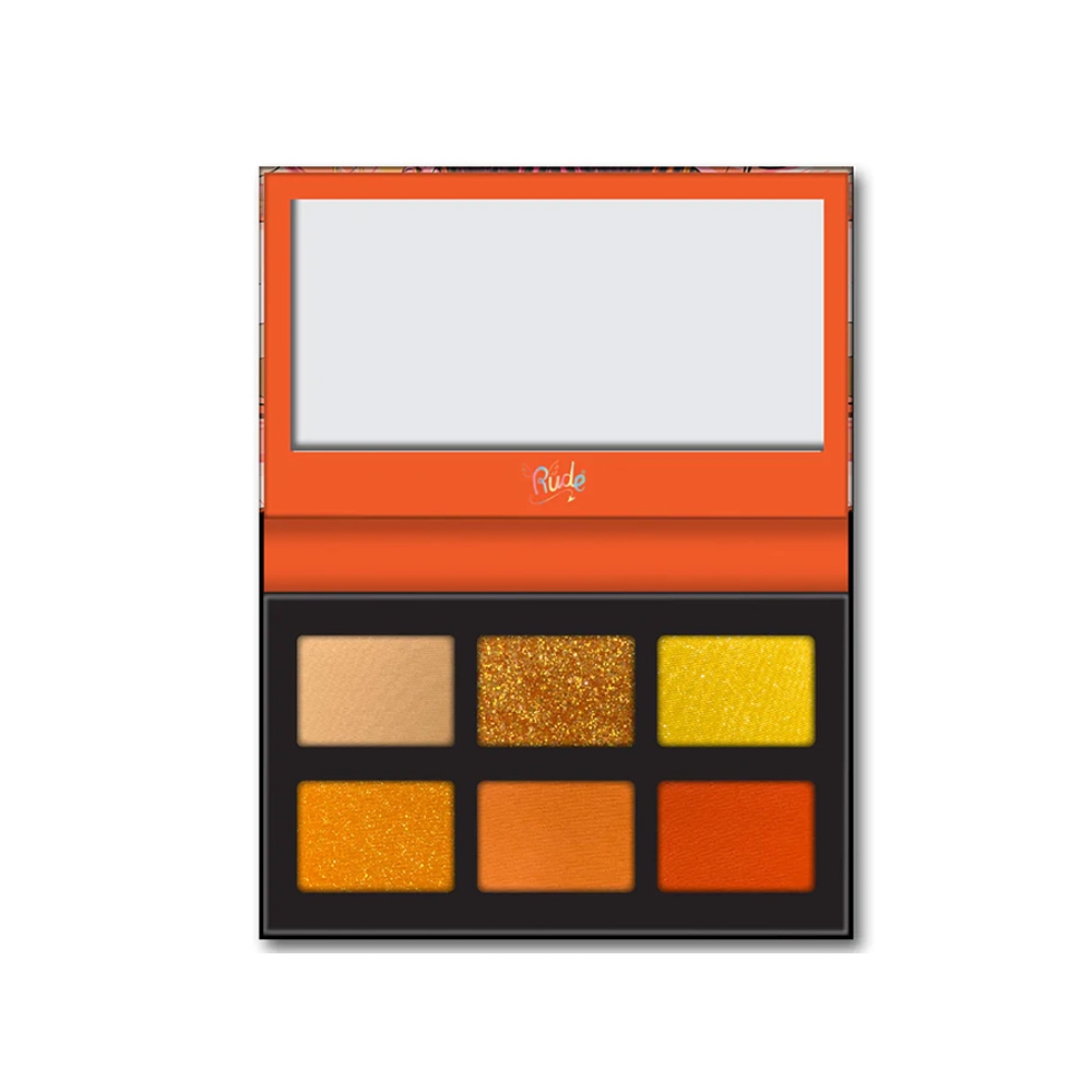 Palette 6 fards à paupières - Dubstep - RUDE Cosmetics Palette 6 fards à paupières - Dubstep - RUDE Cosmetics