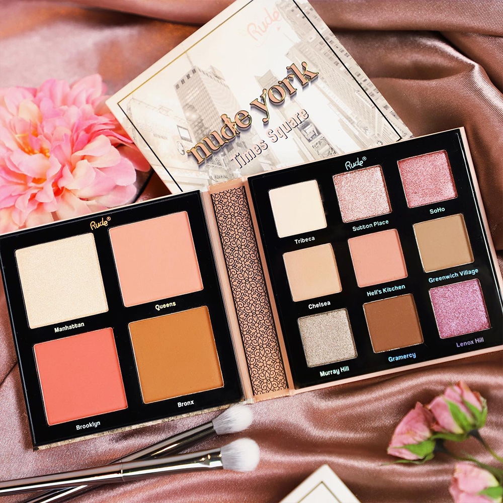 Palette yeux & visage - Nude York - rude Palette yeux & visage - Nude York - rude