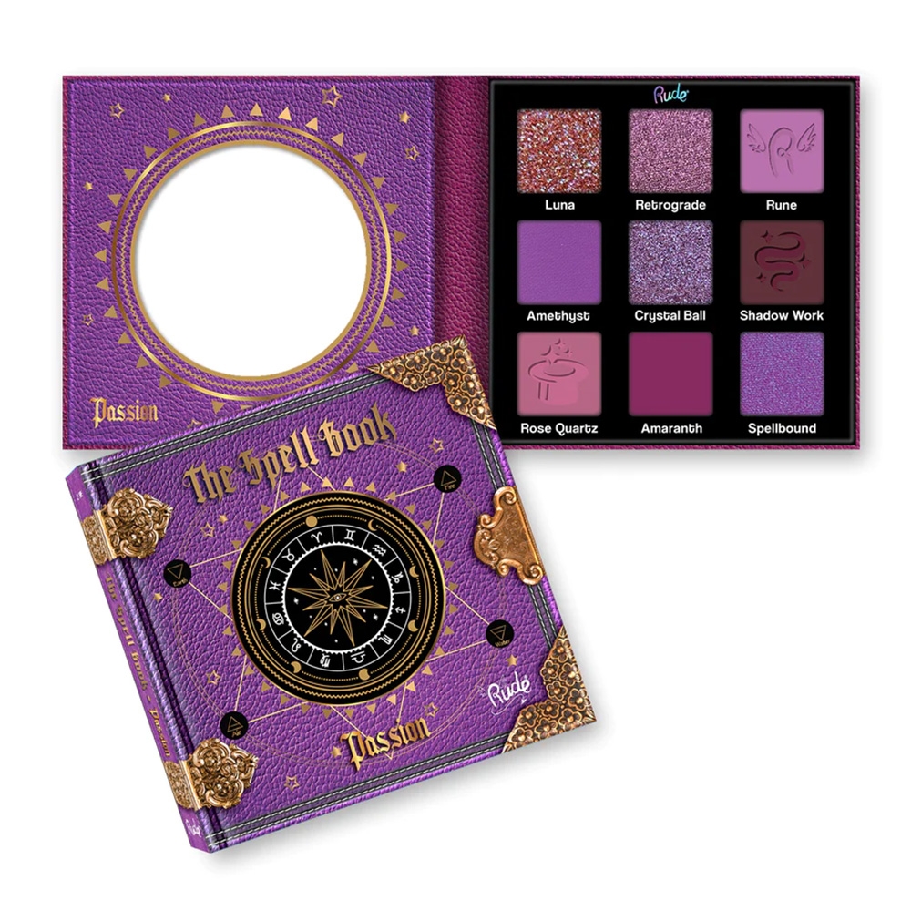 Palette 9 fards à paupières - The spell book - Passion Palette 9 fards à paupières - The spell book - Passion
