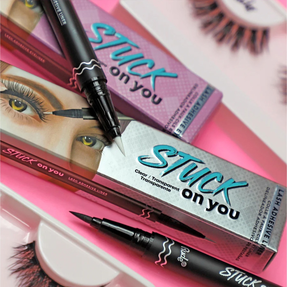 Liner colle faux cils - Transparent - rude cosmetics Liner colle faux cils - Transparent - rude cosmetics