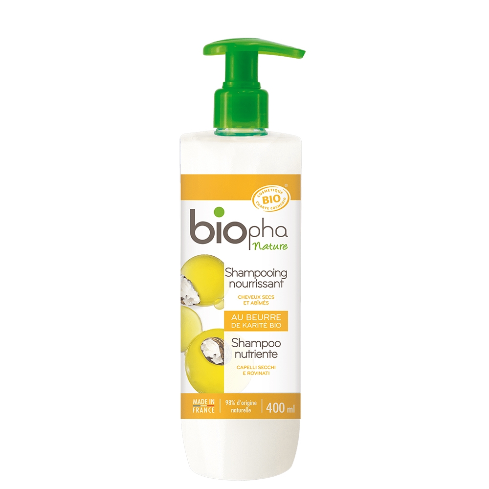 Shampooing nourrissant au beurre de karité