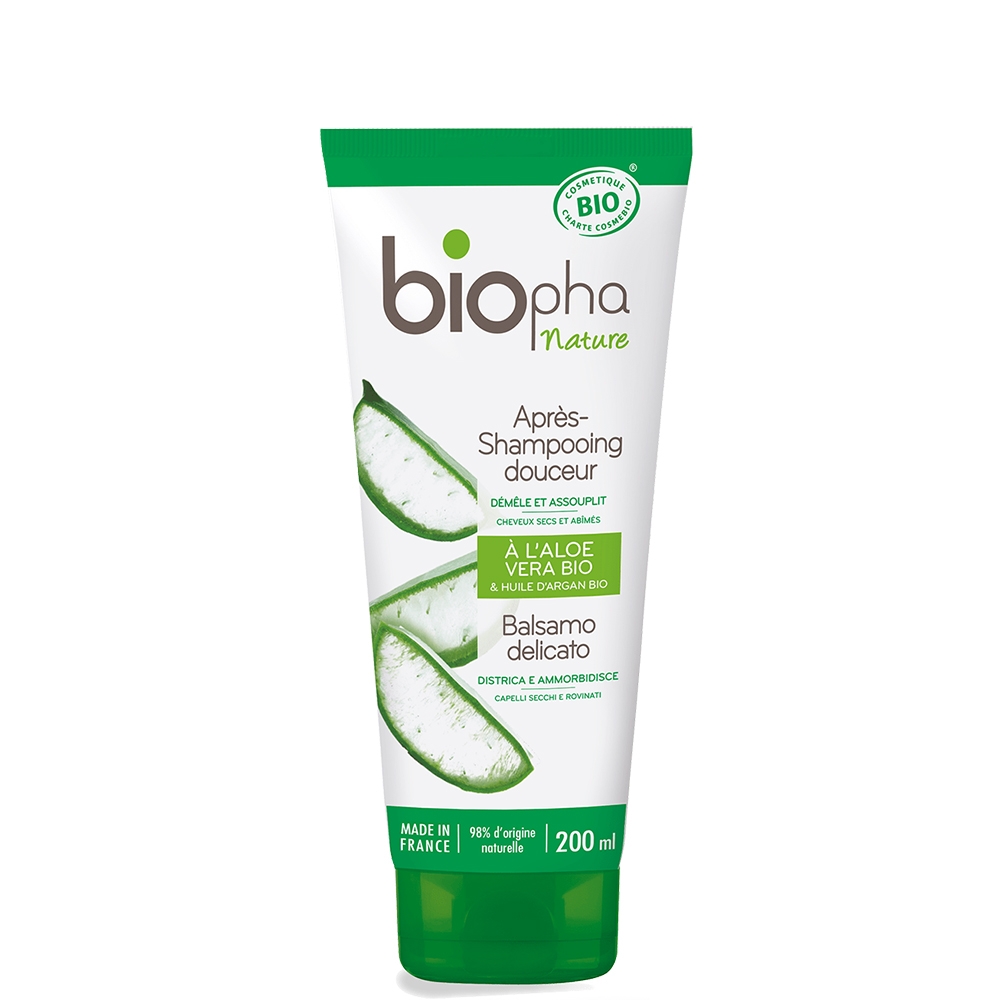 Après shampooing douceur - Aloe vera & huile d'argan