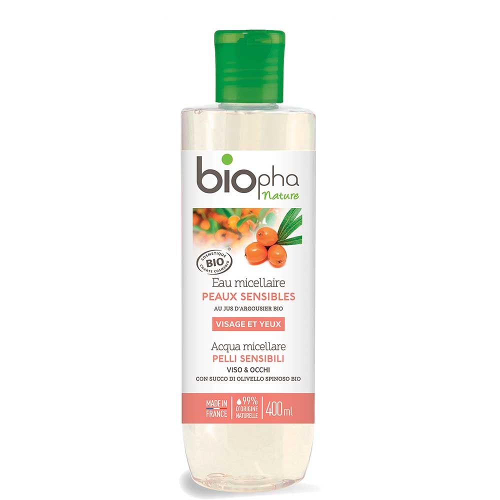 Eau micellaire - Peaux sensibles - Biopha Nature Eau micellaire - Peaux sensibles - Biopha Nature