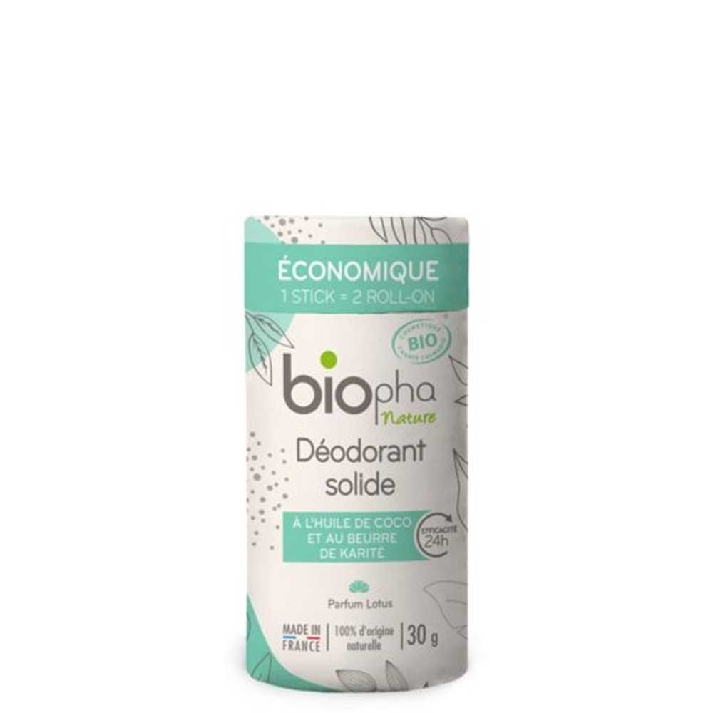 Déodorant solide - Huile de coco - Biopha Nature Déodorant solide - Huile de coco - Biopha Nature