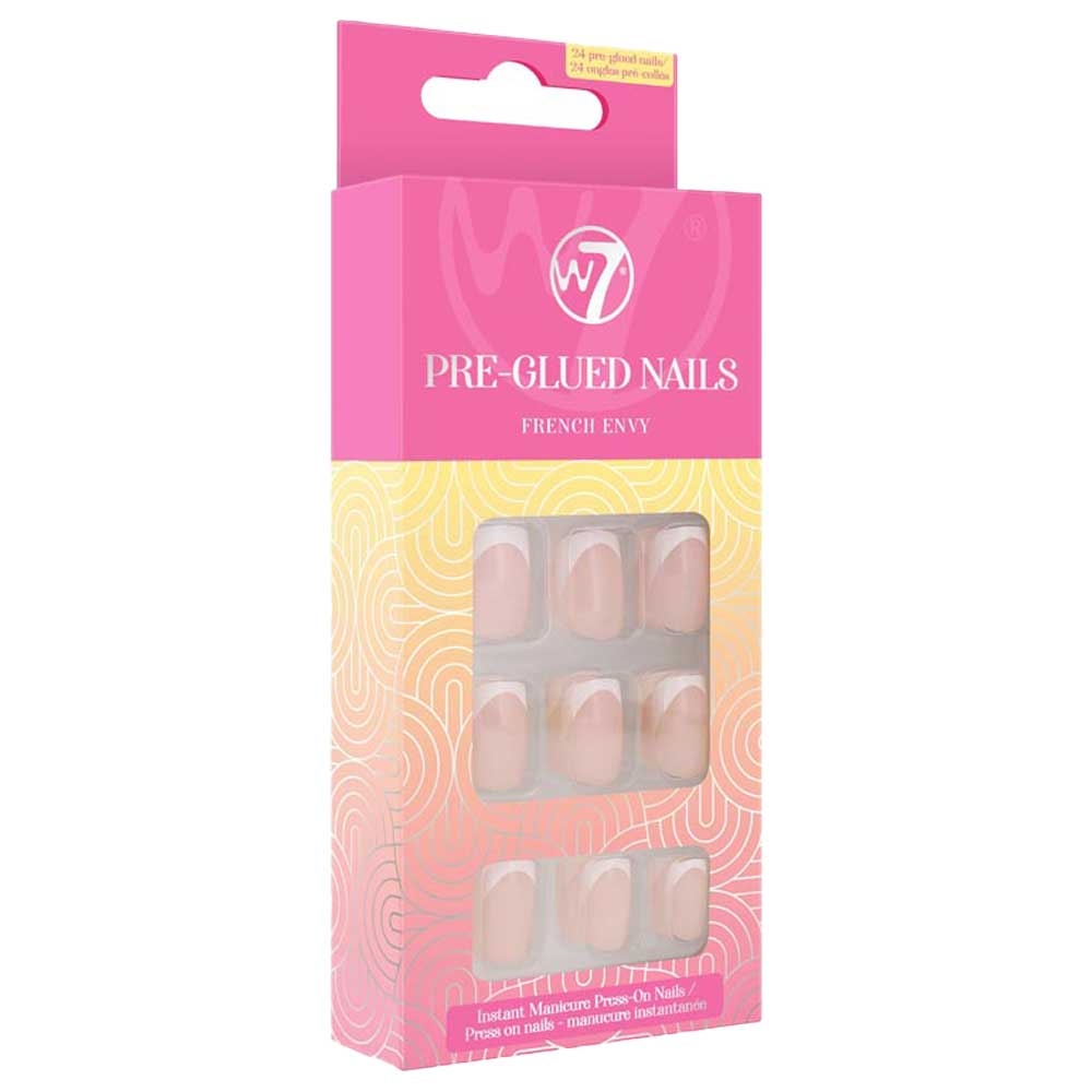 Faux ongles pré-collés - French Envy - W7 Faux ongles pré-collés - French Envy - W7