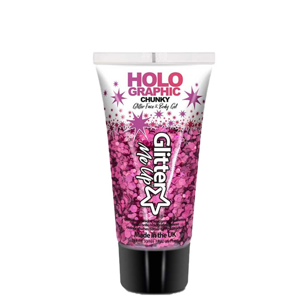 Gel à paillettes épaisses - Princess pink - Glitter Me Up