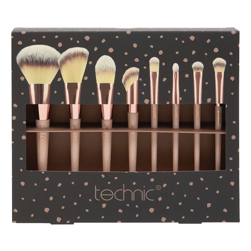 Coffret pinceaux - Maquillage visage et yeux - Technic